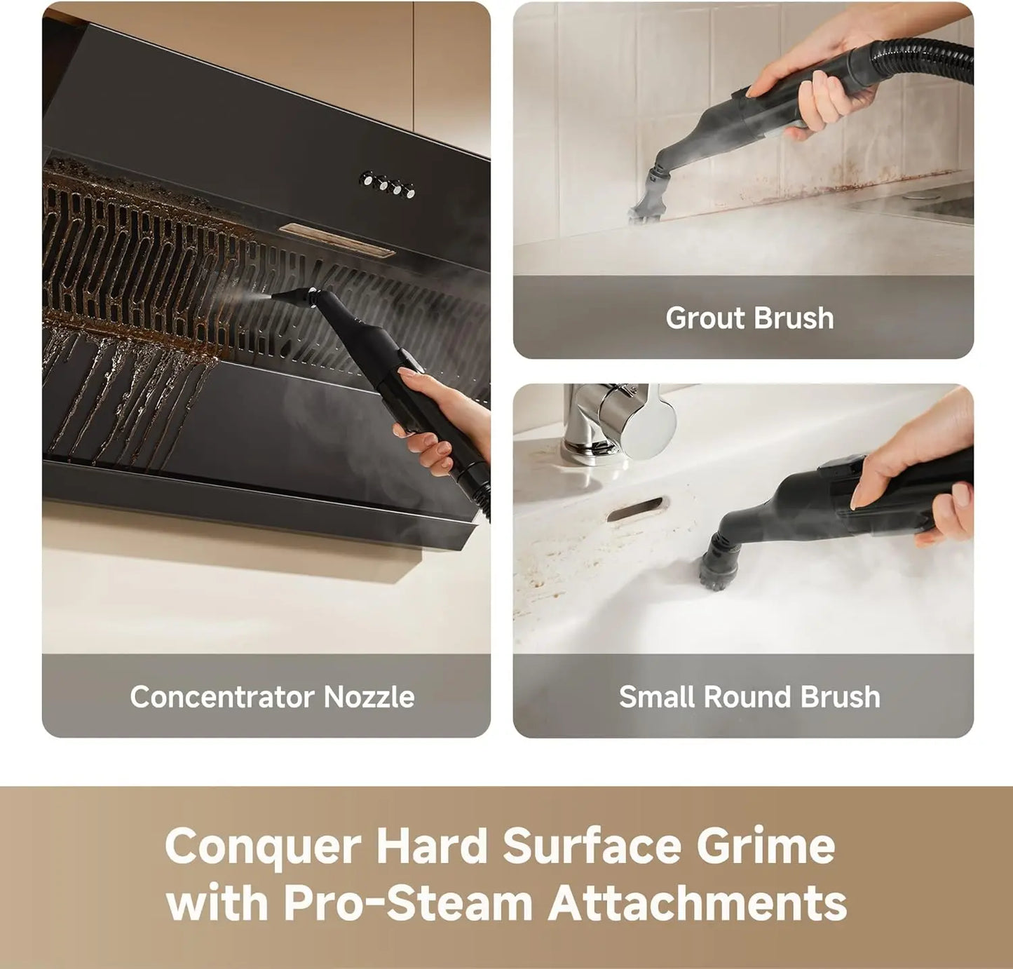 【New Arrival】Dreame N20 Steam Portable Carpet Cleaner with Steam & Hot Water Wash, Upholstery Cleaner Machine with Auto-Mix Solution, 17Kpa Powerful Suction, Spot Cleaner for Carpet, Couch, Furniture, Pets, Cars