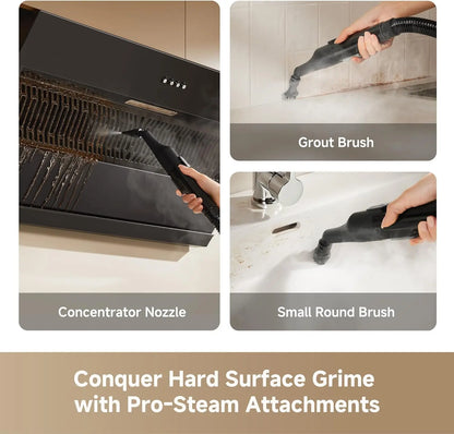 【New Arrival】Dreame N20 Steam Portable Carpet Cleaner with Steam & Hot Water Wash, Upholstery Cleaner Machine with Auto-Mix Solution, 17Kpa Powerful Suction, Spot Cleaner for Carpet, Couch, Furniture, Pets, Cars